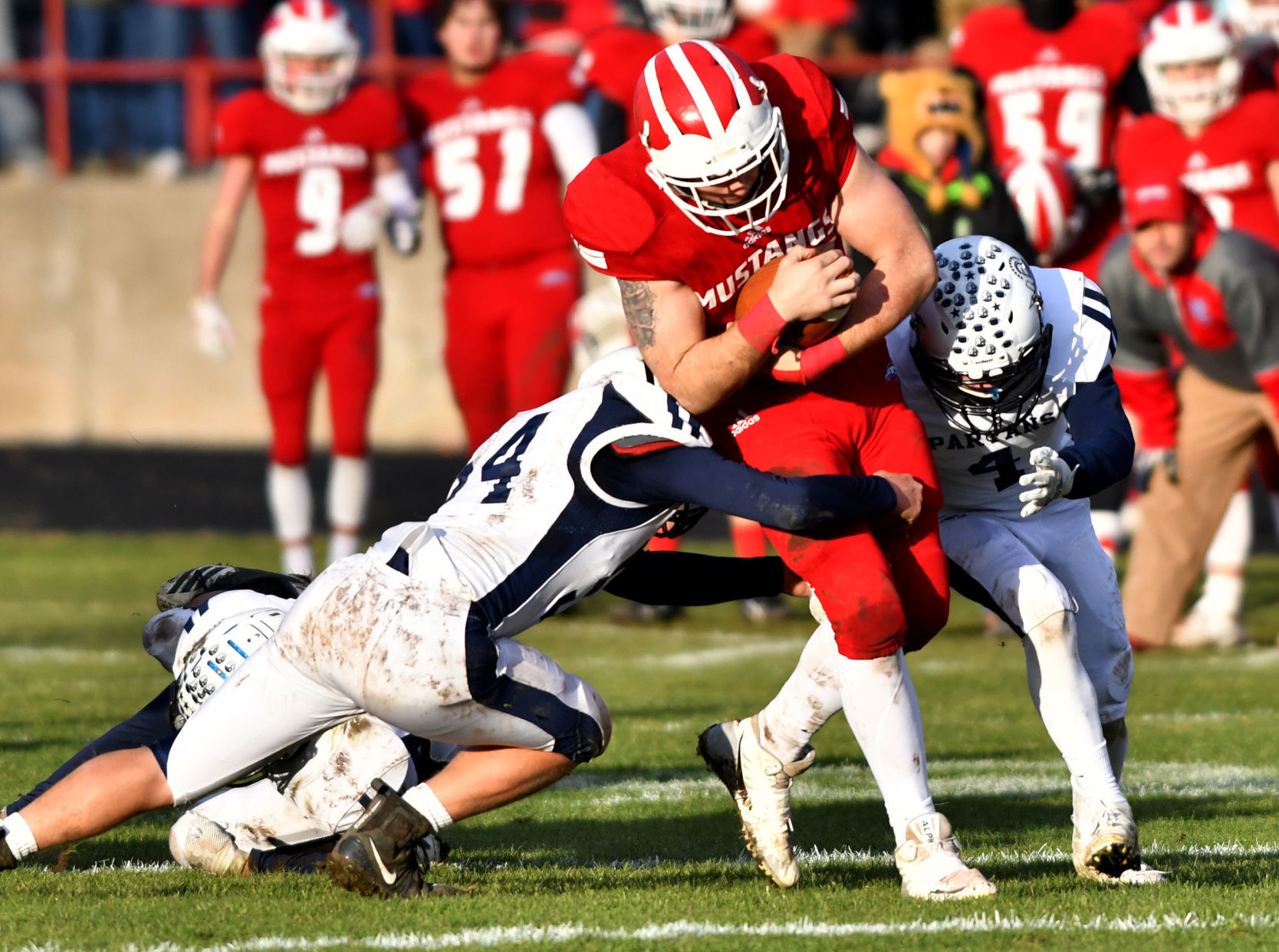 Ridgewood Spartans vs Morrison Mustangs Class 1A playoffs